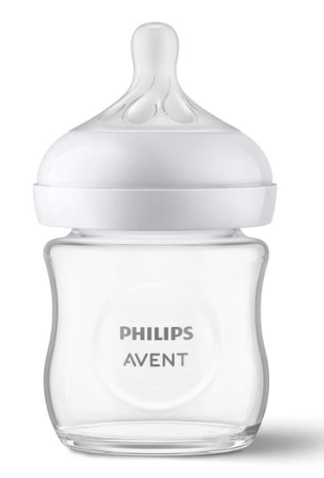 Philips AVENT / Бутылочка для кормления Natural Response, 120 мл, стекло, SCY930/01